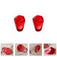 thumbnail image 5 of 1 par de pendientes de granada con forma de fruta, joyería para las orejas de mujer (rojo), 5 of 5