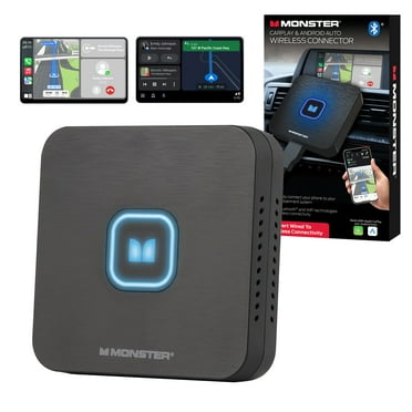 Monster Wireless CarPlay & Android Auto Adapter Effortlessly Connect Your Smartphone to Your Car’s Infotainment System