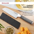 thumbnail image 3 of Cuchillo KitchenAid Gourmet forjado con triple remache Santoku de 12,7 cm, 3 of 9