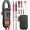 Black, variant on Clamp Meter 2000 Counts TRMS, AC Current Clamp Multimeter with NCV Continuity Resistance Temperature Hz Test Resistance Continuity Diode Backlit LCD for & Industrial Use