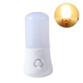 thumbnail image 2 of Cheers Portable 3W Warm/White LED Night Light Home Bedside US Plug Switch Mini Lamp, 2 of 2