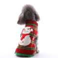 thumbnail image 3 of Suéter navideño para perro (2024), ropa de Acción de Gracias para perros, suéter navideño para perros, suéter de punto navideño de Papá Noel y muñeco de nieve para perros pequeños, medianos y grandes., 3 of 3