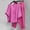Hot Pink, variant on Babysbule Womens Tops Sets Blouse Women's Summer Solid Color Waist Waist Suit Fashion Casual Two-Piece Suit Fall Saving