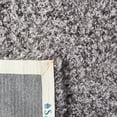 thumbnail image 7 of SAFAVIEH Martina Solid Sheep Polyester Shag Area Rug, Grey, 4' x 6', 7 of 7