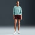 thumbnail image 3 of Women's Nike One Dri-FIT Crewneck Sweatshirt Color: Carbon Heather Size: LARGE, 3 of 4