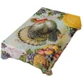 thumbnail image 6 of GZHJMY Thanksgiving Rectangle Tablecloth 60"(W) x 120"(L), Turkey Modern Table Linen Cloth Cover for Kitchen Dining Room Party Home Decor, 6 of 7