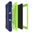 thumbnail image 4 of FIEWESEY for Walmart Onn 8 Pro 8 inch Tablet Case,Heavy-Duty Drop-Proof Shock-Resistant Hybrid Built-in Stand Case for Walmart Onn 8 Pro (Model:100003561)+Screen Protector(Navy/Green, 2 Pcs), 4 of 6