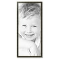 thumbnail image 2 of ArtToFrames 21" x 49" Black Panel With Silver Lip Picture Frame, 21x49 inch Multi Wood Poster Frame (WOM-5093),  Pack, 2 of 7