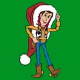 thumbnail image 2 of Boys Toy Story Christmas Woody Santa Hat T Shirt, 2 of 5