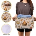 thumbnail image 3 of Yayeee 2 Pack Canvas Storage Basket with Handles for Shelves Fabric Bins Closet Organizer, Campfire Pattern, 3 of 8