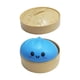 thumbnail image 5 of Pelota antiestrés en forma de bola de masa hervida, juguete novedoso para escritorio de oficina, linda y divertida para niños y adultos, cocinada al vapor Azul, 5 of 9