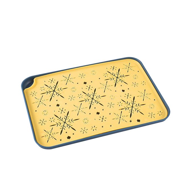 SMihono Kitchen Organizers and Storage Home Rectangular Cute Draining Plate Dish Plate Dinner Plate Tea Cup Tray Kitchen Gadgets Must Have 2023