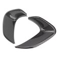 thumbnail image 3 of Inside Door Handle Cover, Scratch Resistant Inner Door Handle Panel Trim Colorfast Carbon Fiber Style Anti Aging  For Car, 3 of 8
