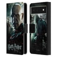 thumbnail image 1 of Head Case Designs Officially Licensed Harry Potter Deathly Hallows VIII Voldemort Leather Book Wallet Case Cover Compatible with Google Pixel 6, 1 of 6