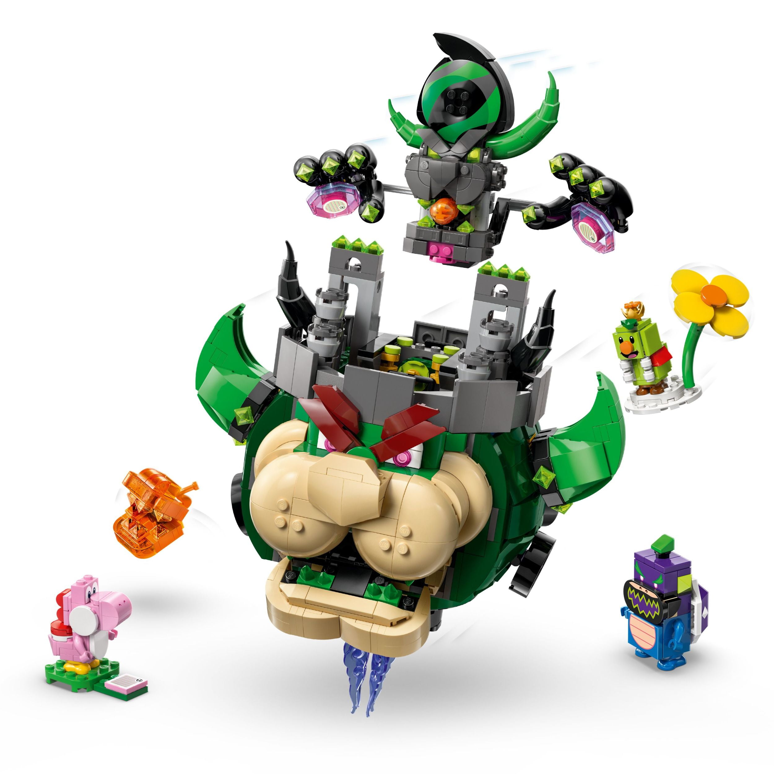 LEGO Super Mario Prince Florian et Fort Bowser, Jouet pour Jeux de Rôle 72042