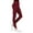Cabernet, variant on Women's Cotton Blend Basic Yoga Pants - Womens - Female