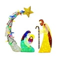 thumbnail image 2 of Lighted Nativity Scene Christmas Decoration with Holy Family, Illuminated Yard Lawn Garden Outdoor Decor for Holiday Party,Home,Patio,Terrace,Easter Gifts,Festive Holiday Decor, 2 of 8