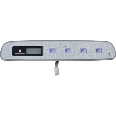 Leisure Bay Spas >> Balboa 52254 Leisure Bay Spas 4 Button Lcd Upper Control Panel 302400 Leisure Bay Spas >> Balboa 52254 Leisure Bay Spas 4 Button Lcd Upper Control Panel 302400