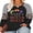 Black, variant on KimSoong Women Plus Size Halloween Shirts Raglan Baseball Long Sleeve Top