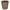 Black Wash, variant on mDesign Small Hyacinth Round Natural Woven Garbage Wastebasket Trash Can, Black