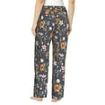 thumbnail image 3 of Daiia Wildflowers Women's Sleep Pant with Pockets and Drawstring,Pajama Pants-X-Large, 3 of 9