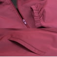 thumbnail image 3 of Mens Zipper Hoodie Jacket Zip Up Front Side Pockets RainCoat Red S, 3 of 3