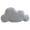 Grey, variant on nbuaila Throw Pillow Cute Comfortable Touch PP Cotton Stuffed Living Room Sofa Cloud Shape Pillow Cushion