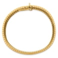 thumbnail image 2 of Diamond2Deal 14K Yellow Gold Polished Wide Bracelet for Women 7.25", 2 of 4