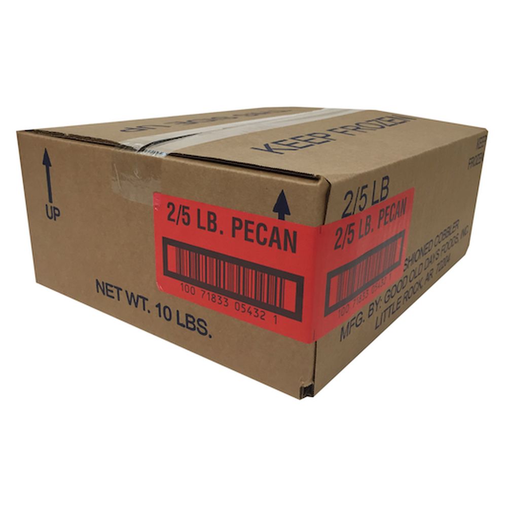 Good Old Days Pecan Cobbler 5lbs (PACK OF 2)