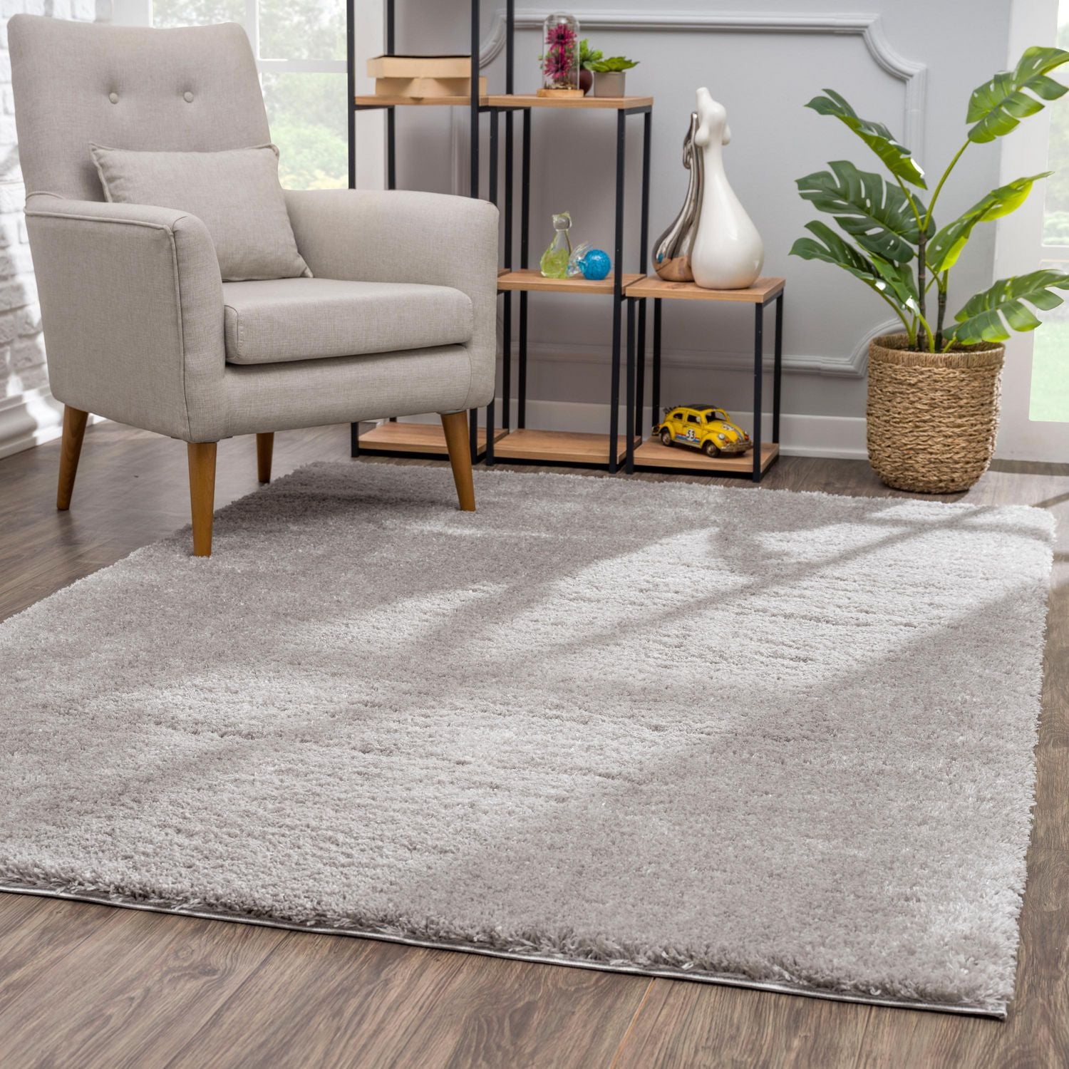 Rug Branch Retro Collection Modern Plain Area