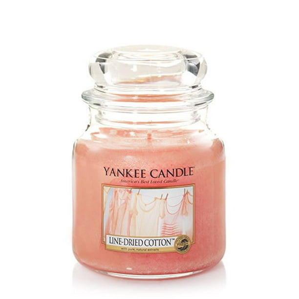 Yankee Candle LineDried Cotton Medium Jar 14.5 oz Candle 1351641