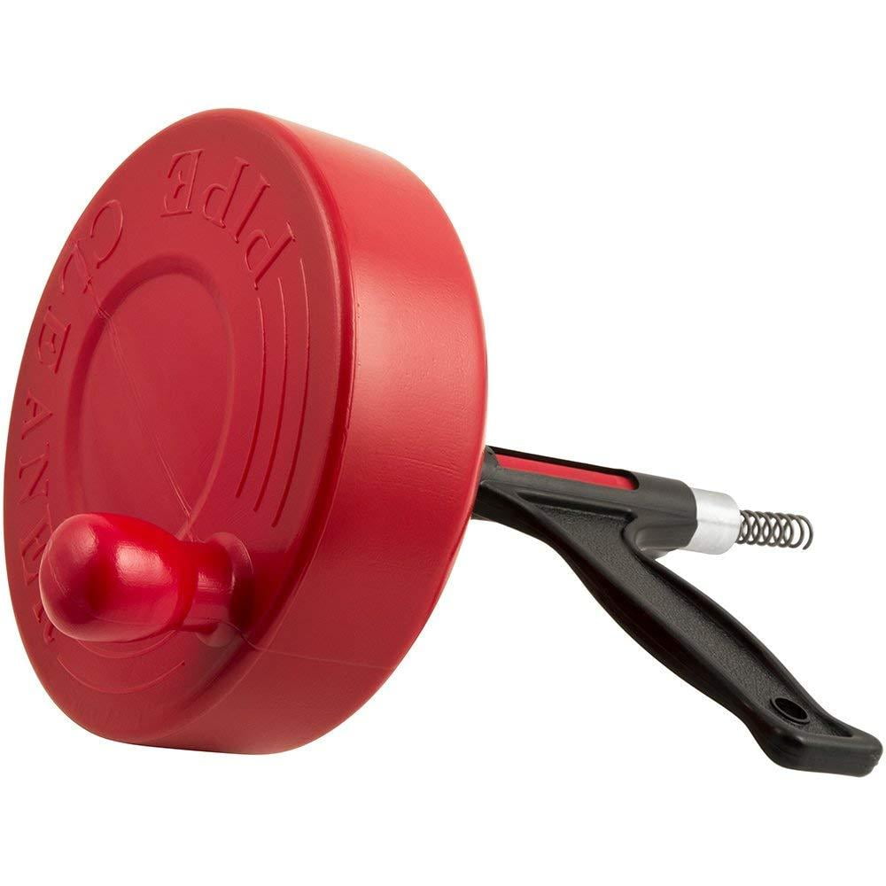 Manual Canister Drain Pipe Auger 15' (foot) for Small to Medium