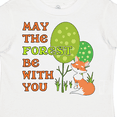 thumbnail image 4 of Inktastic May the Forest Be with You Cute Fox Boys or Girls Toddler T-Shirt, 4 of 5