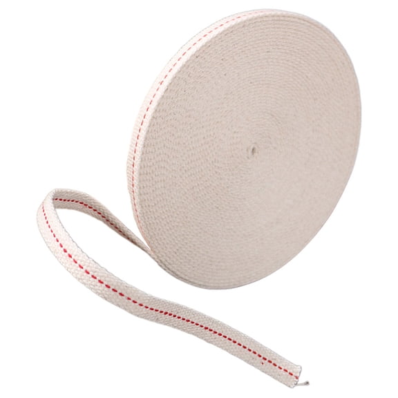 RENACLIPY Cuttable Cotton Wick Beige for Oil Lamps and Lanterns, Replacement Wick for Lanterns and Oil Lamps