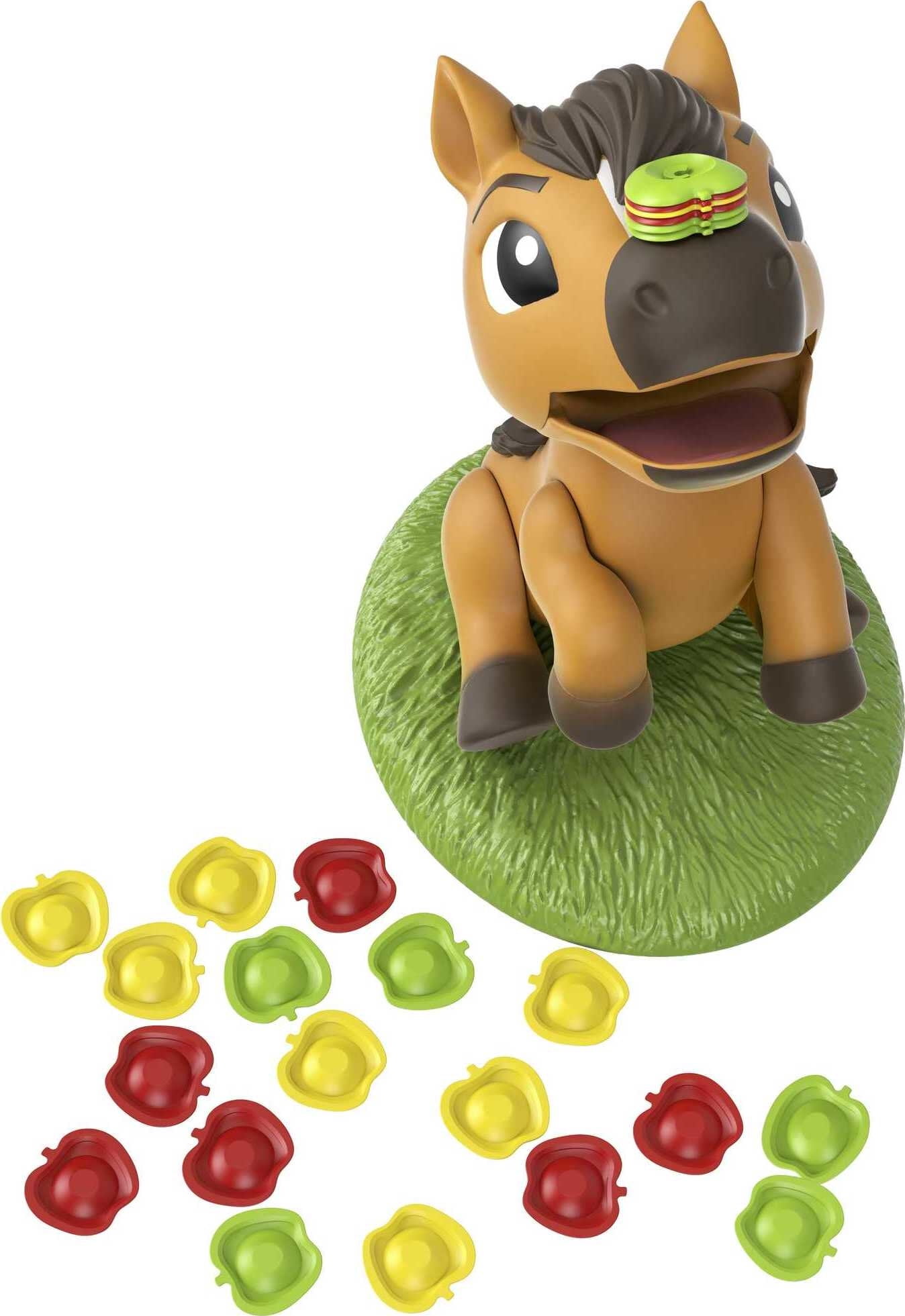Dreamworks Spirit Untamed Spirit Stackin' Apples Kids Game, Treat Stacking Game with Hungry Horse