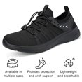 thumbnail image 1 of Zapatos Livianos Tejidos Senderismo Transpirables para Mujeres No Deslizantes Resistentes Por La Jardinería Trotar, 1 of 9