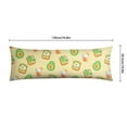 thumbnail image 6 of Aesthetic Avocado Design Body Pillow Cover 20x54 - Fresh Kawaii Print Long Pillowcase with Invisible Zipper, Soft Cozy Maternity Pillow Slipcover for Sleeping & Decor, 6 of 7