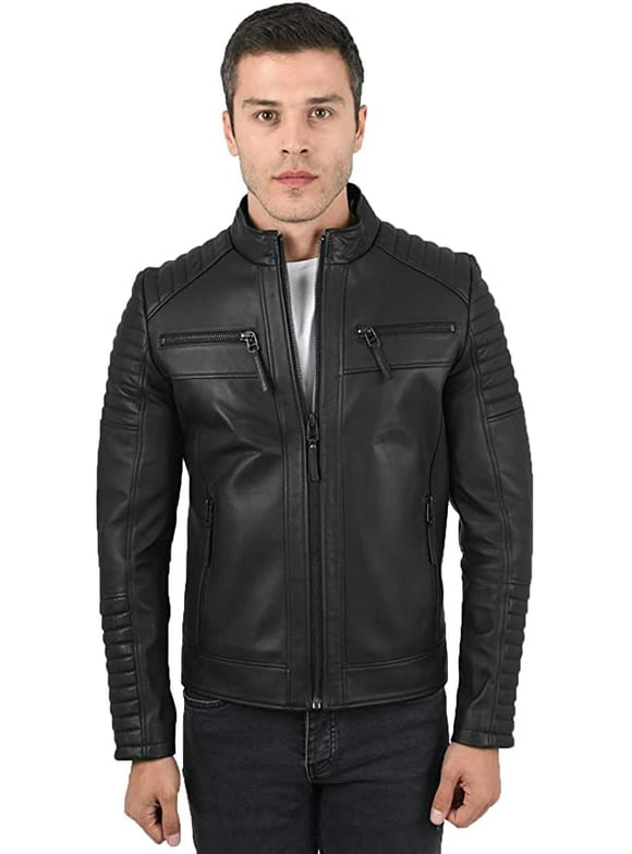 Man Biker Jacket