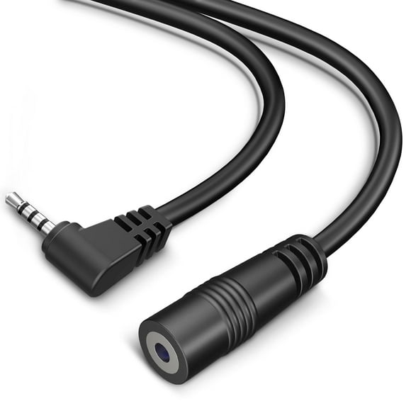 AIR-2.5mm Dash Cam Rear Camera Extension Cable, (15Ft Thicker) Backup Camera Extension Cord,Reverse Camera Adapter Extension Wire.Mirror Cam Rear View Camera Extension Cable Fits 4Pin&5Pin Dashcam
