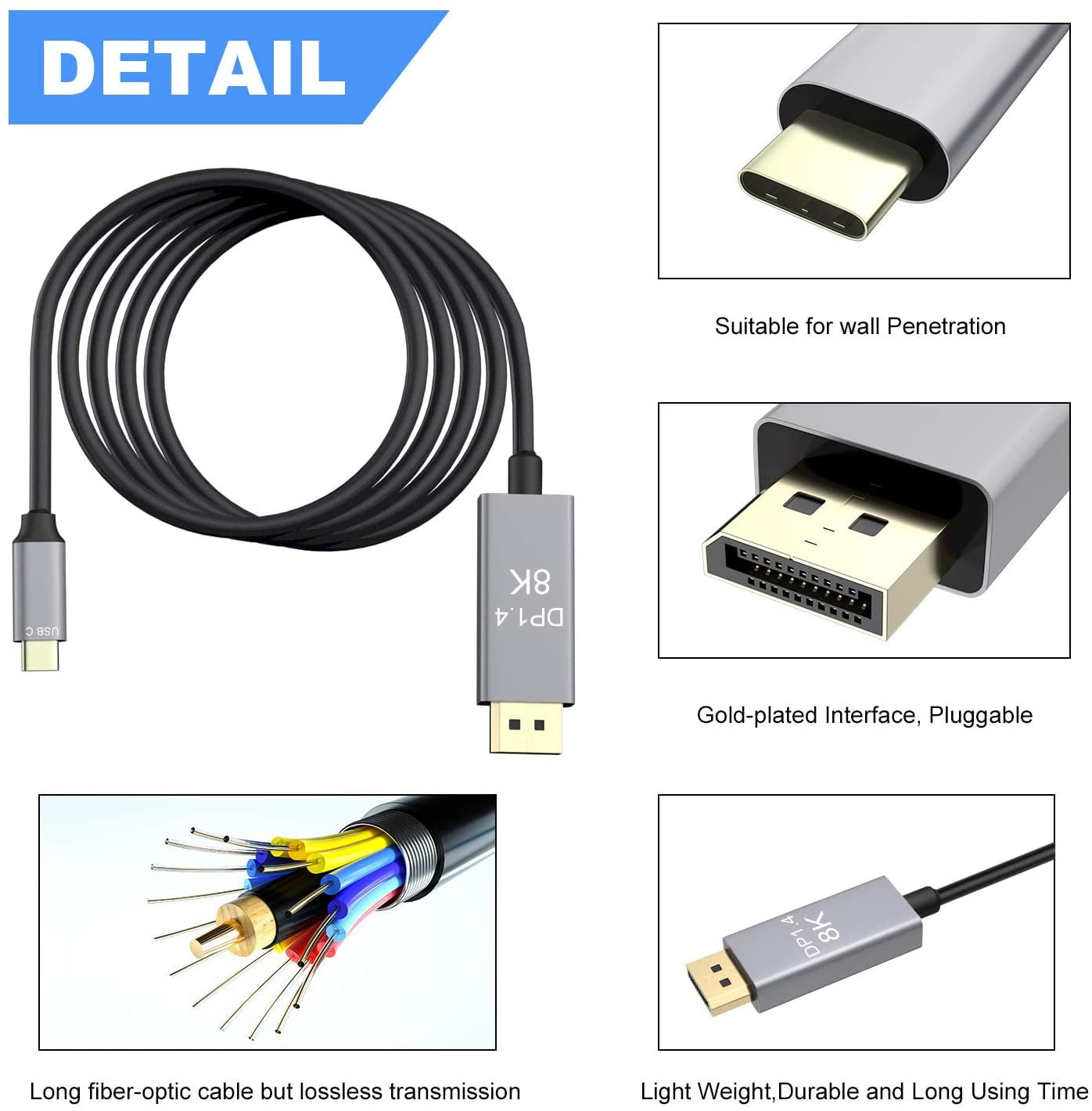 Кабель Type C Displayport Купить