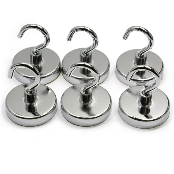 Ganchos magnéticos CMS MAGNETICS, 32 mm, cerámica, 2,3 kg, fuerza total