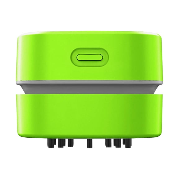 Portable Vacuum Cleaner, Gaqring Cordless USB Rechargeable Desktop Eraser Cleaner, Mini Handheld Vacuum for Kitchen Car Office Keyboard Pet Hair Cleaning, Green