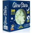 thumbnail image 1 of 300 Count Glow Stars; Glow in The Dark Stars for Ceiling, Ceiling Stars, Glowing Stars for Ceiling Include Bonus Moon, Earth & Big Dipper Constellation (300 Stars), 1 of 8