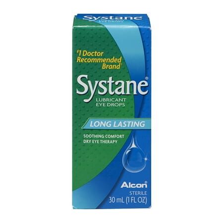 Systane Lubricant Eye Drops Long Lasting, 1.0 FL OZ