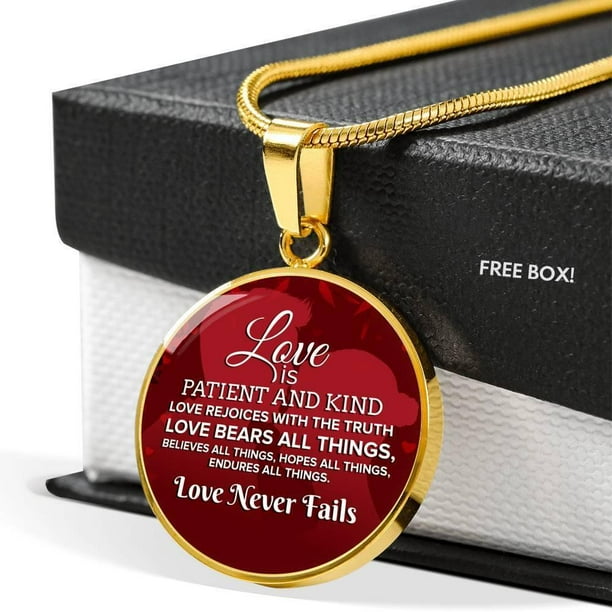 Love never hotsell fails necklace