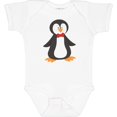 thumbnail image 3 of Inktastic Cute Penguin, Penguin With Red Bow Tie Boys or Girls Baby Bodysuit, 3 of 5