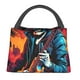 thumbnail image 1 of Fotbe Rock Skull Singer Bolsa Térmica Portátil con Estampado, Bolsa de Entrega de Alimentos Aislada, Bolsa Reutilizable de Gran Capacidad para Comidas y Supermercado, 1 of 6