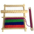 thumbnail image 1 of Mini Wooden Weaving Machine  DIY Traditional Wooden Weaving Machine Handmade Knitting Loom Kids Educational Toy, 1 of 1