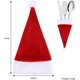 thumbnail image 4 of 20 Piezas Porta Cubiertos con Forma de Sombrero de Papá Noel, Decoraciones de Mesa de Navidad, Decoraciones de Mesa de Cena de Navidad, 4 of 4