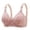 Pink, variant on Women's Solid Thin Gathered Latex Hole Oversized Bra Tank Top, 40, Green
